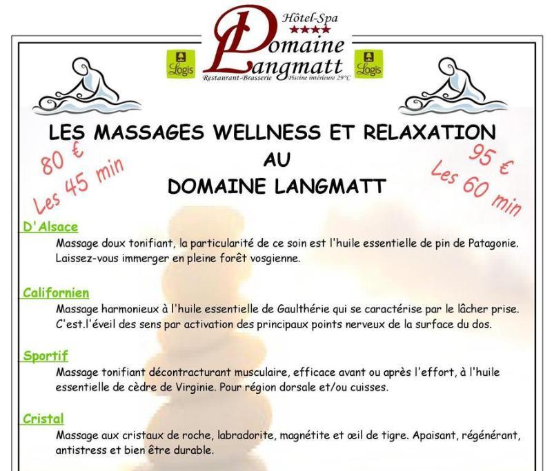 Hotel-Spa&Restaurant Logis Domaine Langmatt Murbach Esterno foto